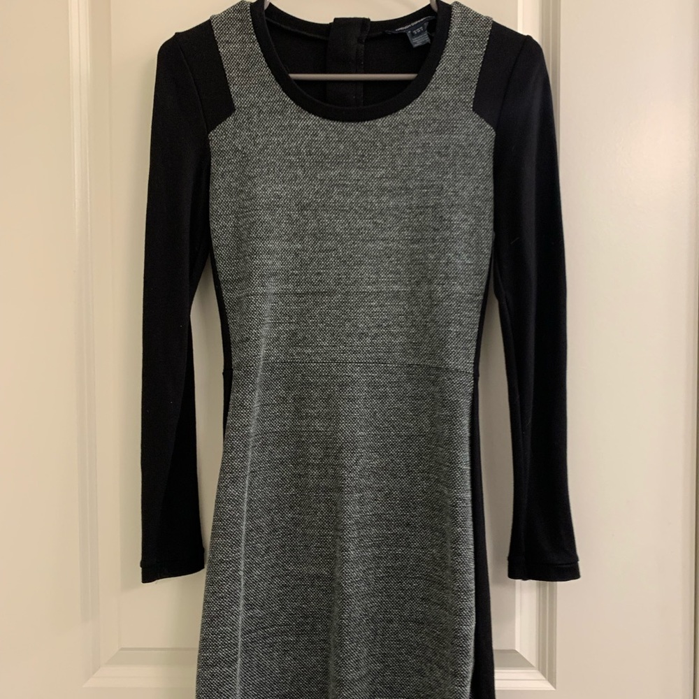 Black long sleeve dress